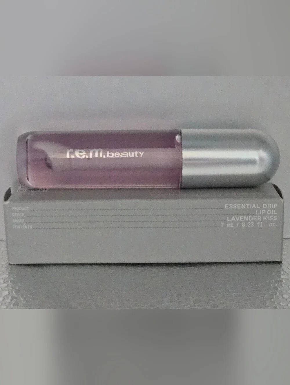 r.e.m. beauty Essential Drip Lip Oil - Lavender Kiss (0.23 fl oz) - NIB​